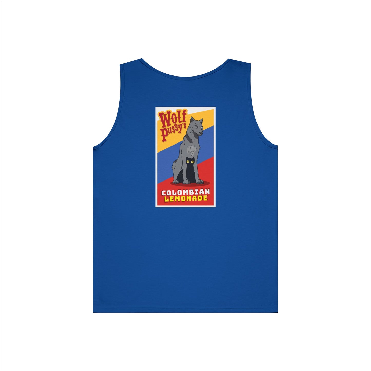 Wolfpussy Tank- Dual Print: Front Emblem + Back Design