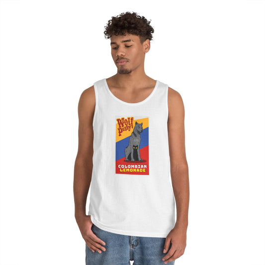 Wolfpussy Logo Tank Front Print