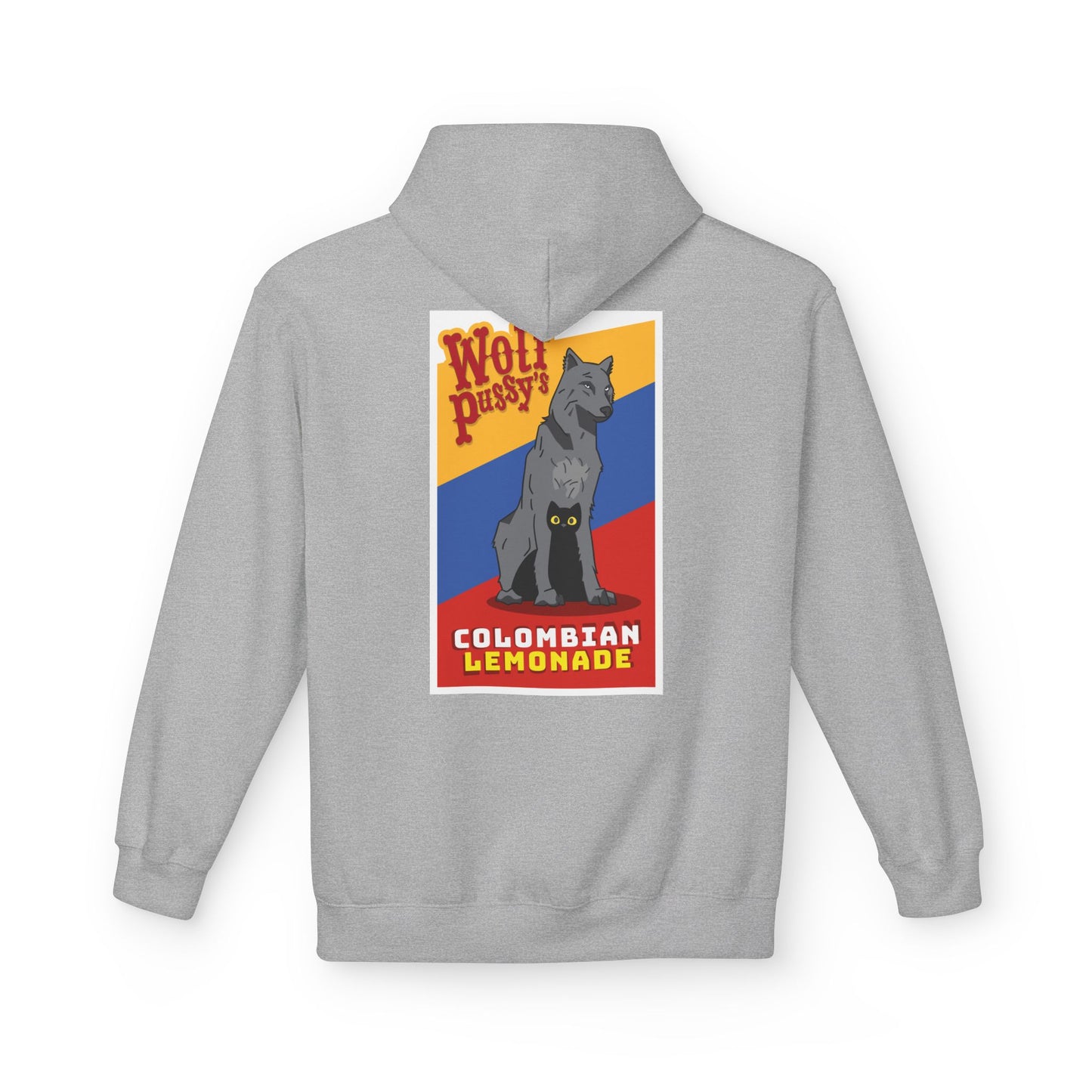 Wolfpussy Logo Hoodie Back Print