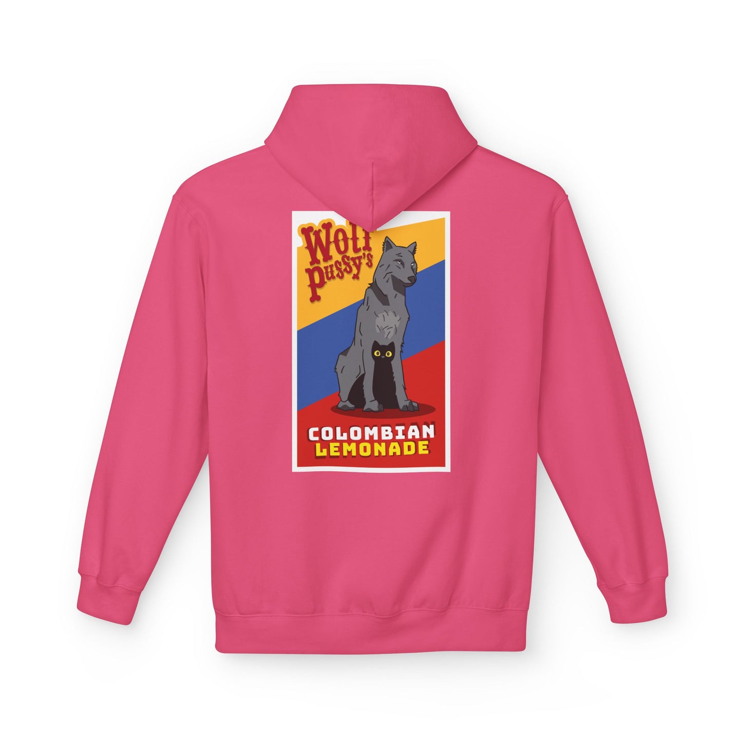 Wolfpussy Logo Hoodie Back Print