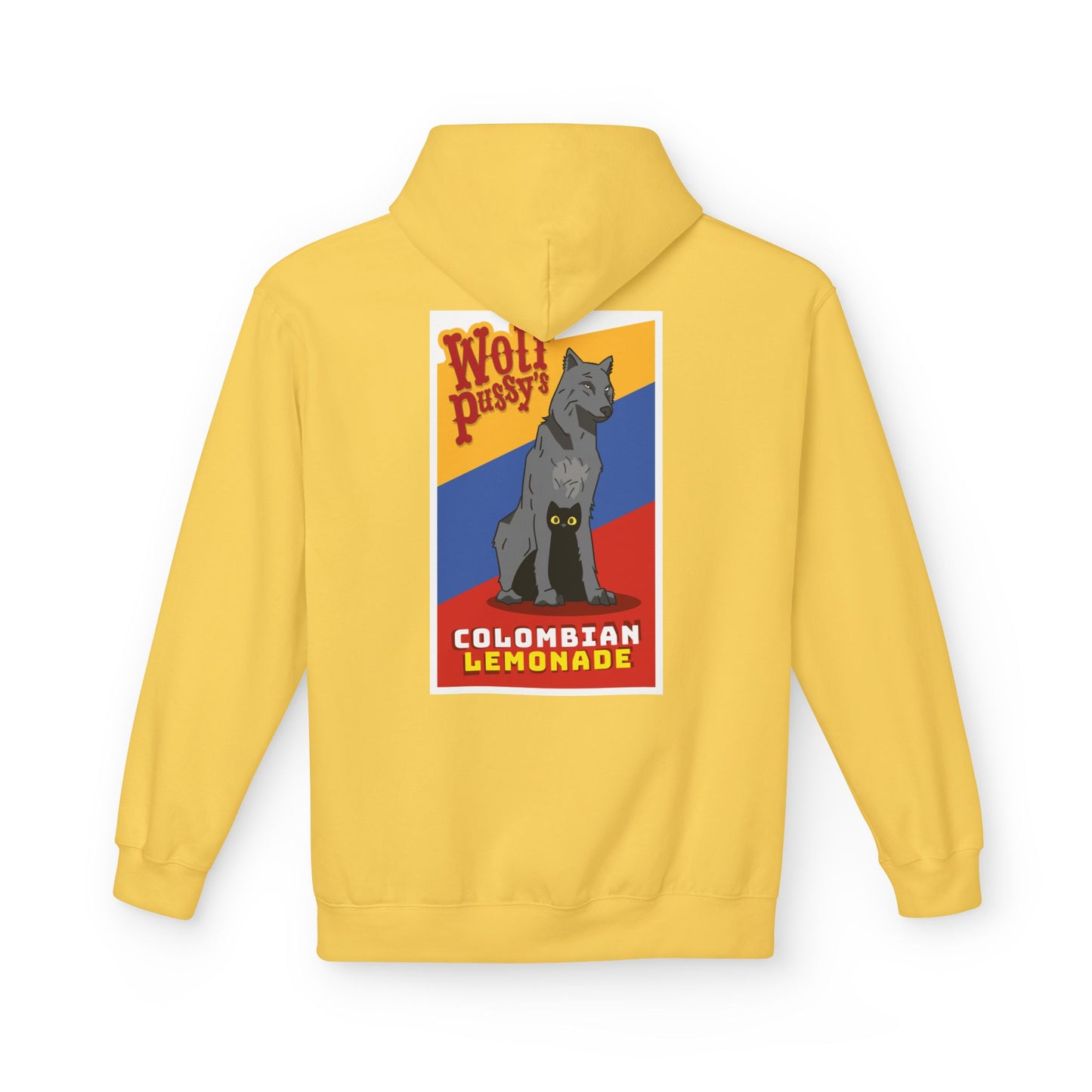 Wolfpussy Logo Hoodie Back Print