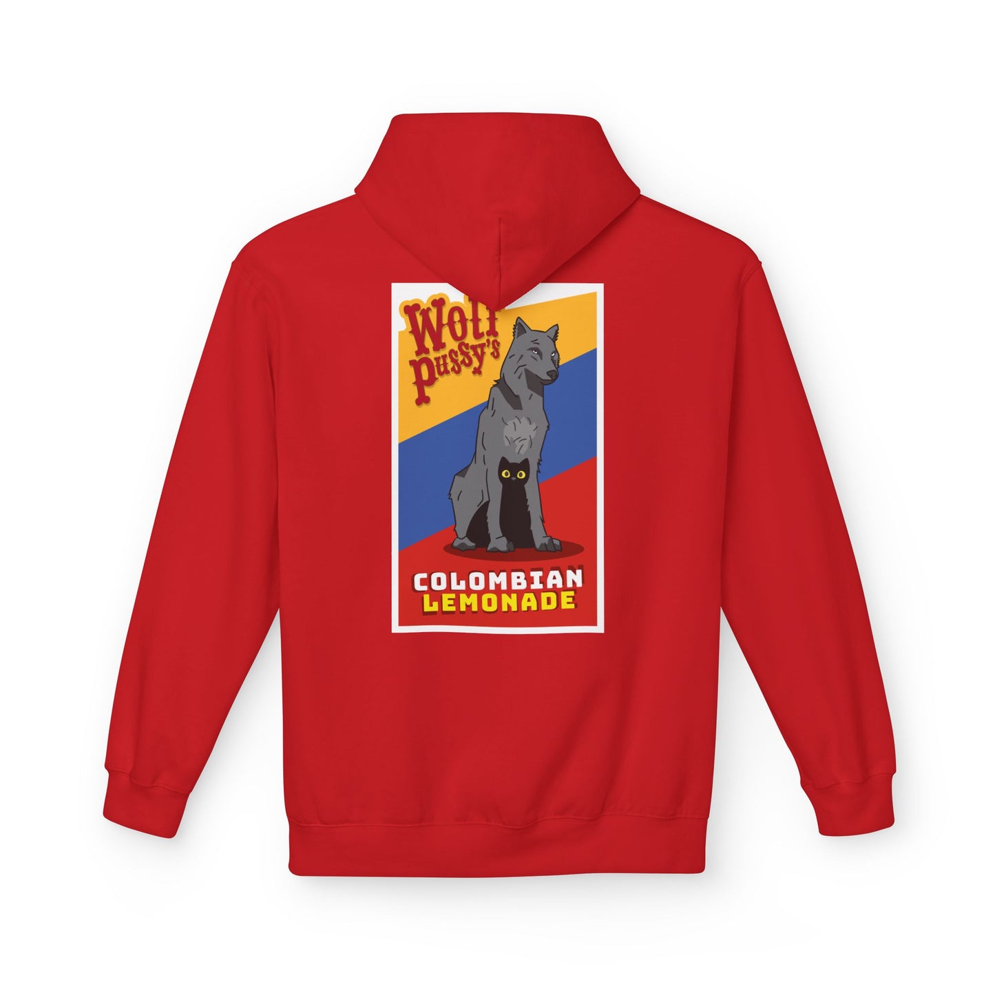 Wolfpussy Logo Hoodie Back Print